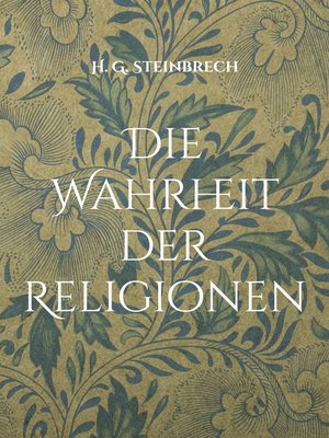 cover image of Die Wahrheit der Religionen